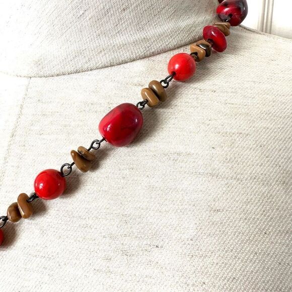 Lane Bryant beaded pendant necklace - Picture 4 of 7